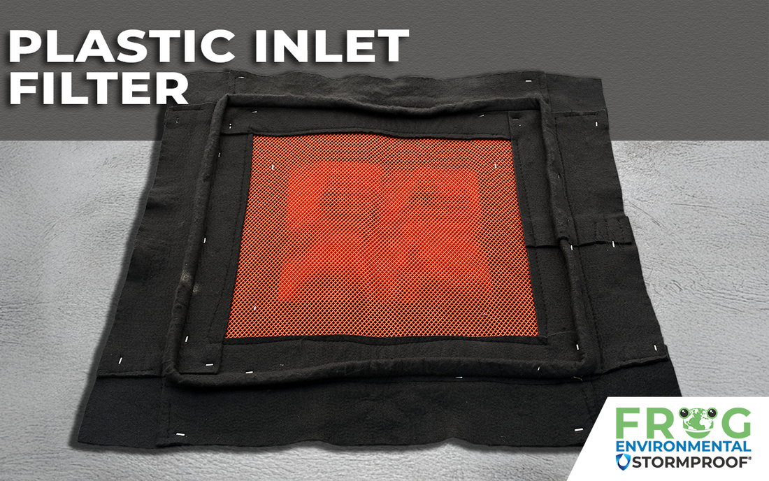 Plastic Inlet Filter – High-Visibility Storm Drain Protection – BMP Store